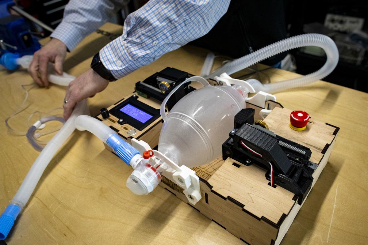 Engineers at Billings Flying Service work with neurosurgeon to build ventilator