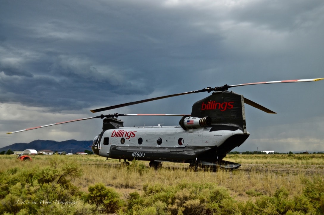 CH-47 - CH-47D Aerial Firefighting | Billings Flying Service | Al